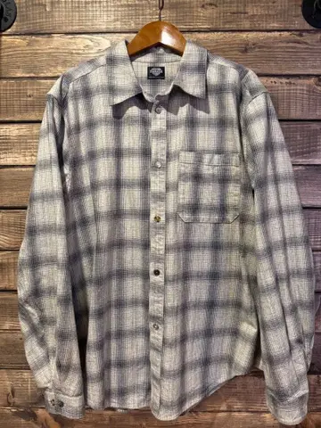 tattoo studio YAMADA 체크 셔츠