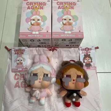 POPMART 곰 토끼 CRYBABY Crying Again