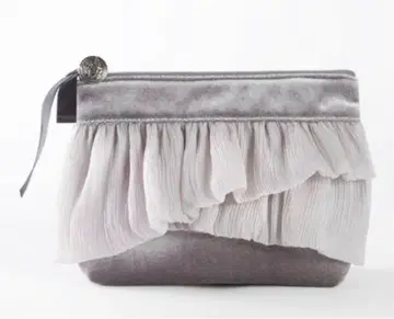 고스트 앤 레이디 그레이 프릴 파우치