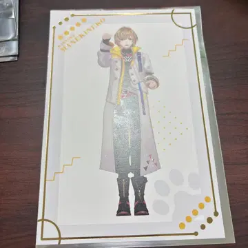 후라 카나토 마네키네코 금박 엽서 콜라보 니지산지 3KM