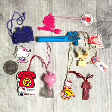 쇼와 레트로 초레어 헬로키티 70년대 80년대 빈티지 잡화 9점