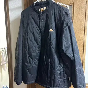 KELTY x FREAK'S STORE 원포인트 퀼팅 블루종