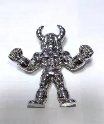 근육맨 지우개 다이캐스트 버팔로맨 은도금