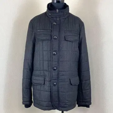 F ARMANI 여성용 블루종 사이즈 48 차콜 그레이 모노토쿠