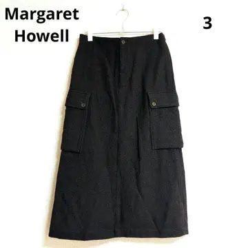 0477 Margaret Howell 울 롱 스커트 3