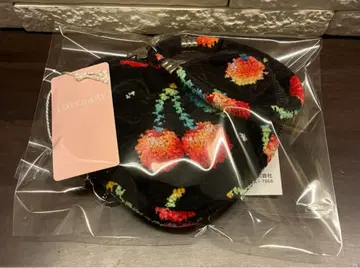 러브러리 바이 페이 하트형 파우치 체리 도트