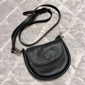 kaoyorinakami 가죽 라이크 미니 백 블랙