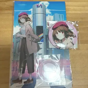 모노가타리 시리즈 센고쿠 나데코 아크릴 스탠드 캔뱃지