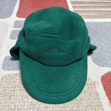 L.L.Bean 엘엘빈 플리스 캡 필기체 로고