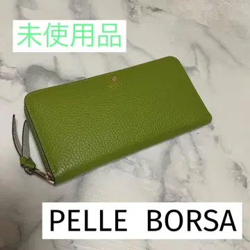 페레보르사 레넷 굿즈 라운드 지퍼 장지갑 컬러 콤비