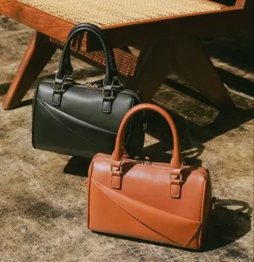 philme [mekuri] 보스턴 백 브라운