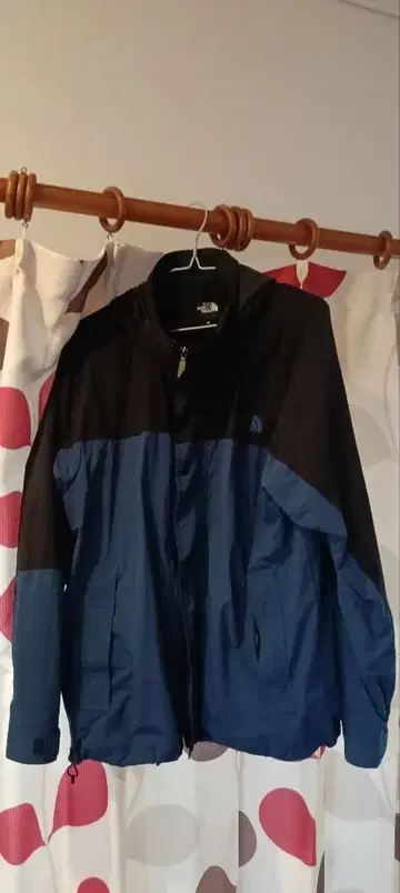 THE NORTH FACE 나일론 자켓 블랙/네이비