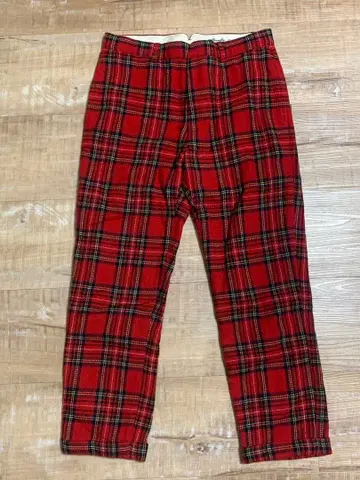 빔즈 체크 울 하의 팬츠