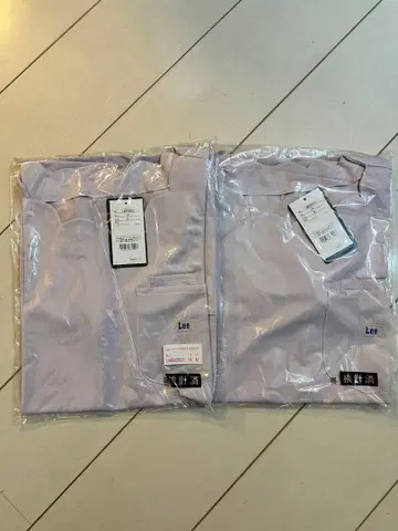 Lee 스캘럽 넥 상의 2장 세트