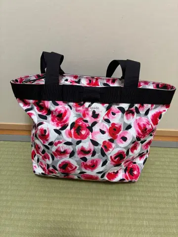 케이트 스페이드 꽃무늬 토트백 장미