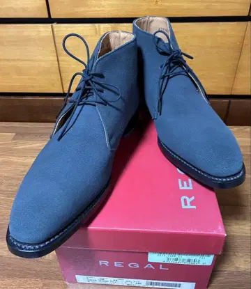 REGAL 그레이 처카 부츠