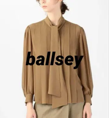 미사용 새상품 오지야 쉬폰 보타이 블라우스 Ballsey 투모로우랜드