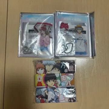 은혼 아크릴 키링 캔뱃지 세트