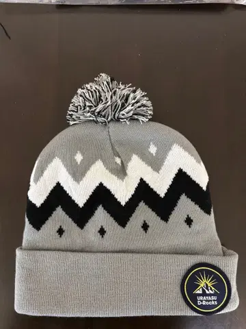 우라야스 D-Rocks 오리지널 니트 모자 미사용 우라야스 d-rocks