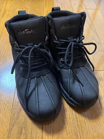 WILD THINGS 와일드 띵스 윈터 부츠 26cm 블랙