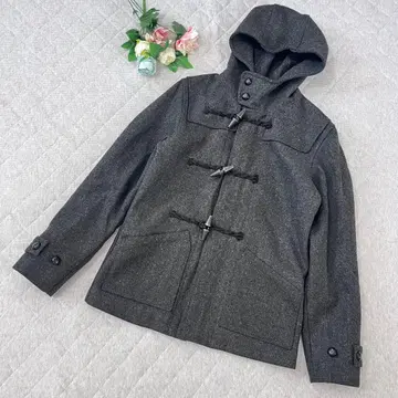 저널 스탠다드 [ S ] 후드 부착 숏 기장 캐주얼 더플 코트