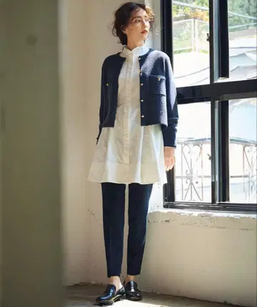 택 포함 새상품 23구 [세탁 가능] 미니 부클레 니트 가디건