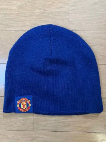 맨체스터 유나이티드 NIKE 니트 모자 블루
