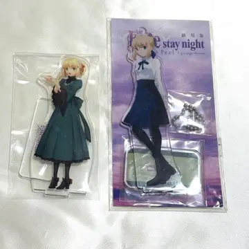 [ 익명 배송 ] fate 세이버 알토리아 아크릴 사복 피날레 fgo