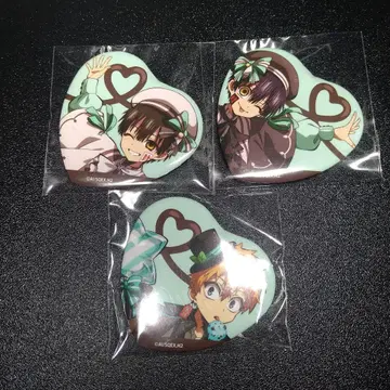 지박소년 하나코 군 패밀리마트 캔 배지