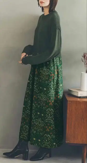 펠리시모 리브인컴포트 모리스 패턴 원피스