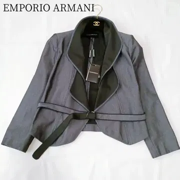 미사용 새상품 [ 엠포리오 아르마니 ] 테일러드 자켓 벨트 겉옷 포멀