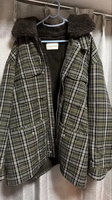 GU and beautiful people 체크 무늬 자켓