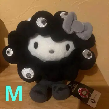 [ 새상품 ] 미야쿠미야쿠 키티 봉제 인형 블랙 사이즈 M
