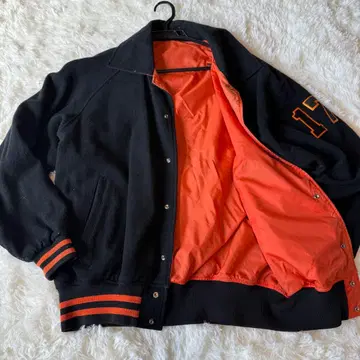 [ 새상품급 ] 데상트 자이언츠 컬러 리버서블 나일론 자켓 O 사이즈