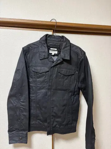 Calvin Klein 데님 자켓 블랙