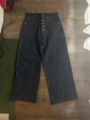 BUTTON FLY DENIM - INDIGO