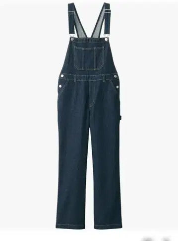 새상품 무인양품 데님 살로펫 다크 네이비 사이즈 M