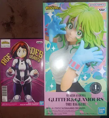 나의 히어로 아카데미아 우라라카 오챠코 하가쿠레 토오루 피규어