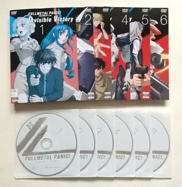 풀 메탈 패닉! Invisible Victory 전 6권 렌탈 DVD