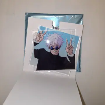 애니메이션 주술회전전 고죠 사토루 아크릴 키링