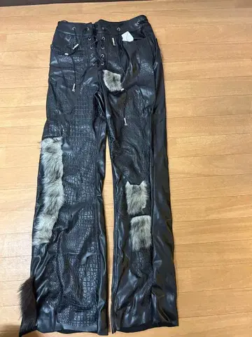 ARGUE CULTURE 가죽 팬츠