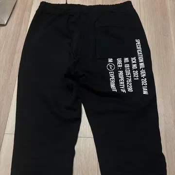 uniform experiment 맨투맨 팬츠 바지