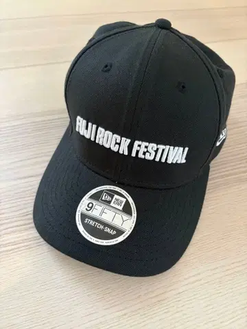 FUJI ROCK FESTIVAL 9FIFTY 캡 블랙
