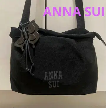 새상품급 ANNASUI 안나수이 숄더백 숄더 사선 숄더백 나비 블랙