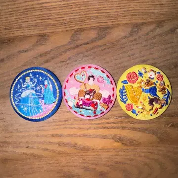 디즈니 자수 캔뱃지