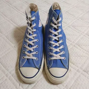 CONVERSE 빈티지 블루 하이컷 스니커즈 80년대