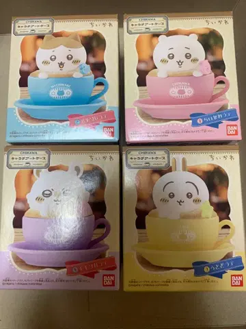 치이카와 캐릭터 아트 케이스 4점 세트