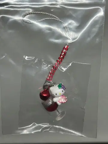 산리오 고토치 키티 네즈케 야마나시 한정판 와인 스트랩 키티