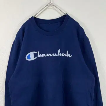 챔피온 champion 맨투맨 네이비 로고