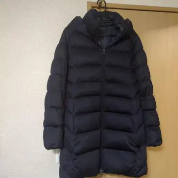 유니클로 후드 부착 다운 자켓 L 사이즈 새상품급